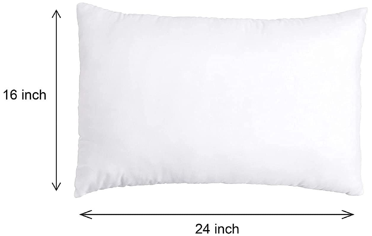Microfiber Extra Soft White Pillows | Pillows for Sleeping White - Set of 2 (Size - 16x24 Inches Or 40x60 cm) - Pillow Pack of 2 - Image 4
